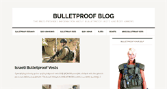 Desktop Screenshot of bulletproofblog.com